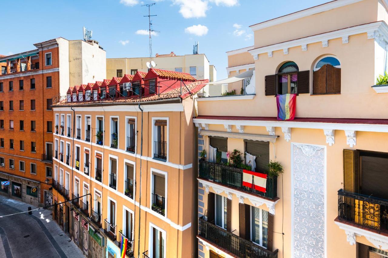 Bright Penthouse With Terrace In Madrid Center Exterior foto